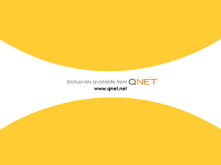 www.qnet.net
Exclusively available from
 