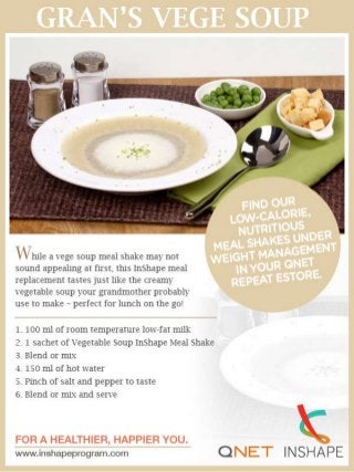 Yummy & Healthy Gran's Vege Soup Recipe - In Shape - Weight Management