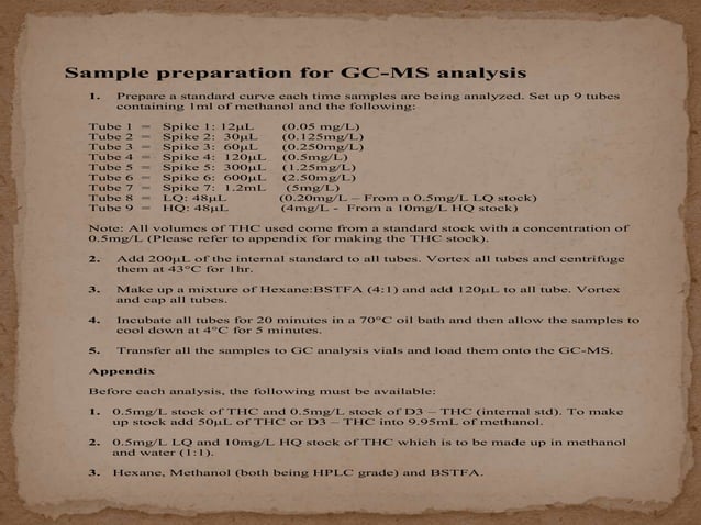 Sample preparation for Chromatography | PPTX