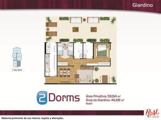 Material preliminar de uso interno. Sujeito a alterações.

 
