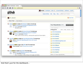 And that’s just for the dashboard...
 