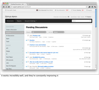 it works incredibly well, and they’re constantly improving it
 