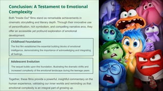 Comparative Literary Analysis of Pixar's Inside Out Films: Emotional ...