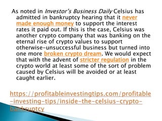 For more insights and useful information about
investments and investing, visit
www.ProfitableInvestingTips.com.
 