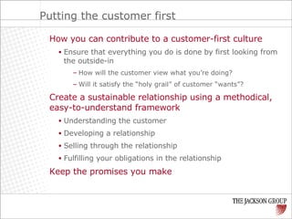 Inside The Customers Mind | PPT