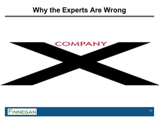 71
Why the Experts Are Wrong
 