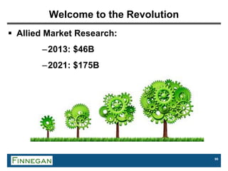 99
Welcome to the Revolution
 Allied Market Research:
–2013: $46B
–2021: $175B
 