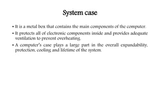 Inside a computer | PPTX