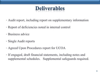 Example Audit Report Control Deficiencies Inside The Audit | PPTX