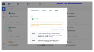 comprar com depósito bancário
 