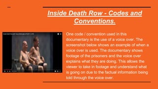 Inside death row