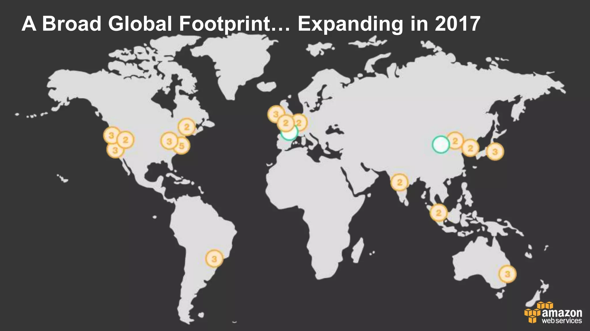 A Broad Global Footprint… Expanding in 2017
 