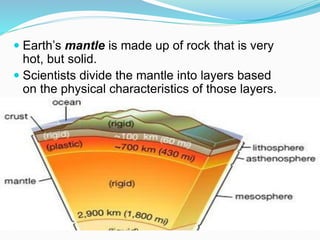 Earth Interior - Chemical and Mechanical Models | PDF