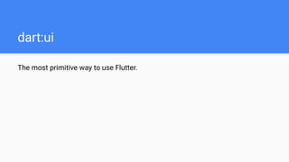 Inside Flutter: Widgets, Elements, and RenderObjects | PDF