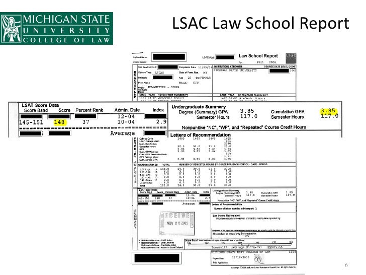 Inside law school admissions roboski fall 2010