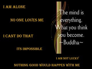 MY THOUGHTS -ACTIVITY –WRITE   YOUR  1 THOUGHT…… 