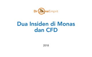 Dua Insiden di Monas
dan CFD
2018
 