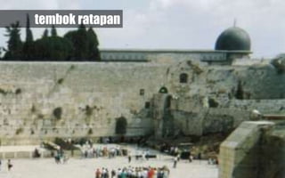 tembok ratapan
 