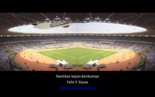 Nantikan kajian berikutnya
Felix Y. Siauw
http://biotis.co.id/felix/
 