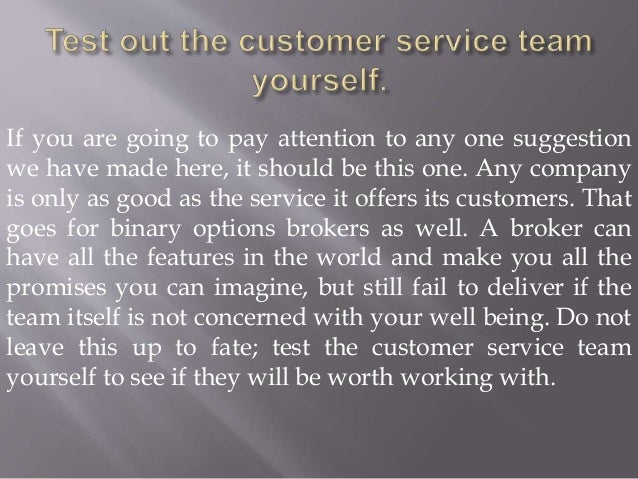 Best binary options broker in the world