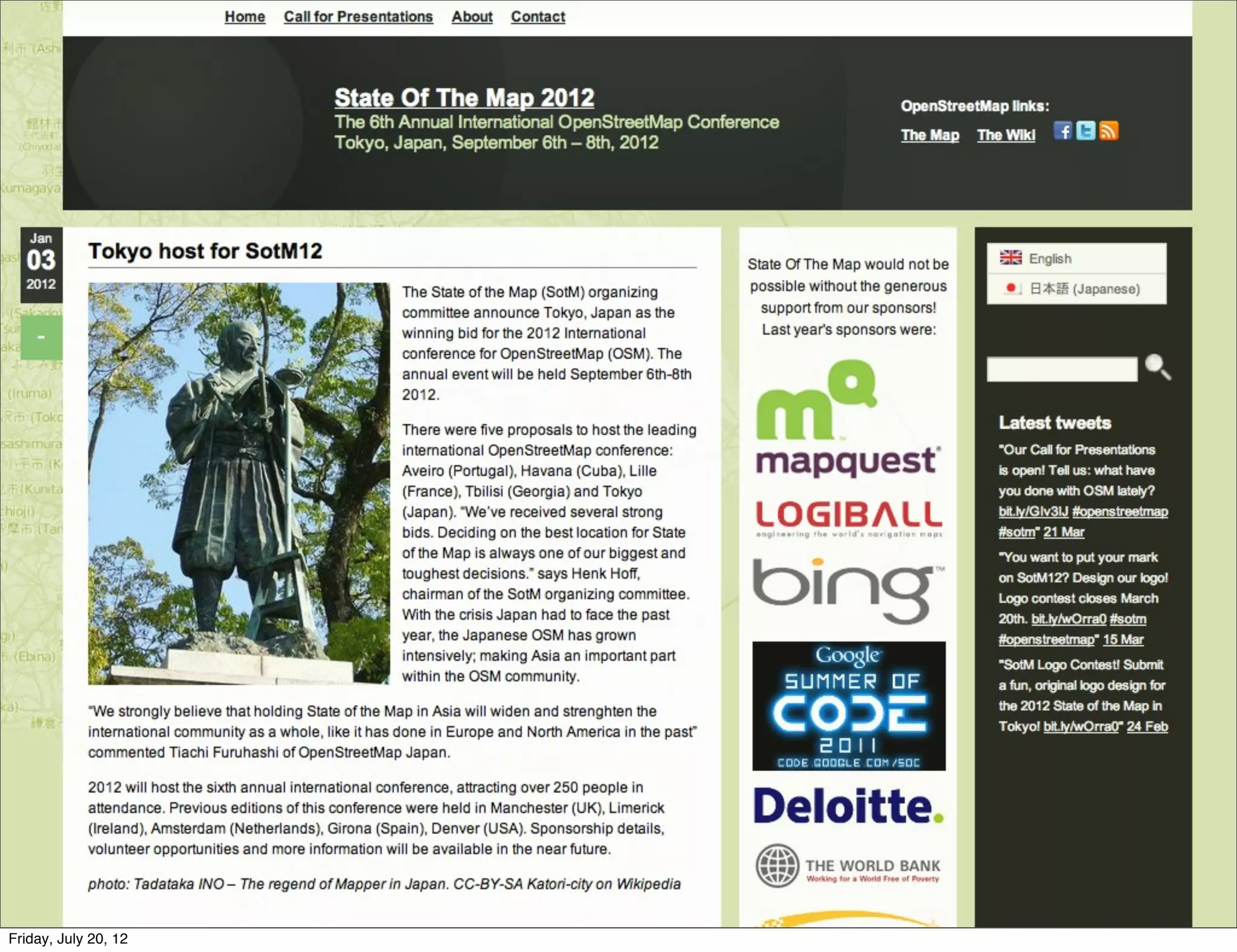 37

Friday, July 20, 12
 