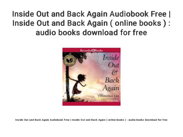 inside out and back again book free download