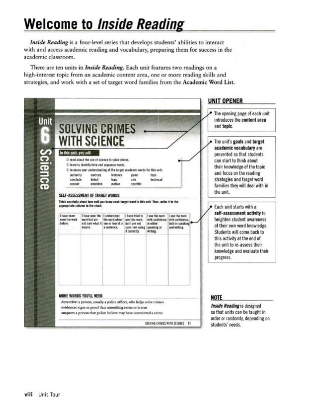 Inside reading 1 instructor's pack