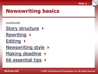 Inside reporting ch3 | PPT