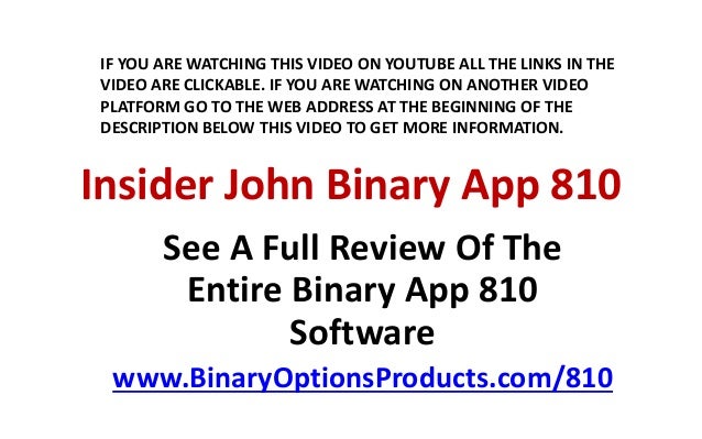 Binary option app 810