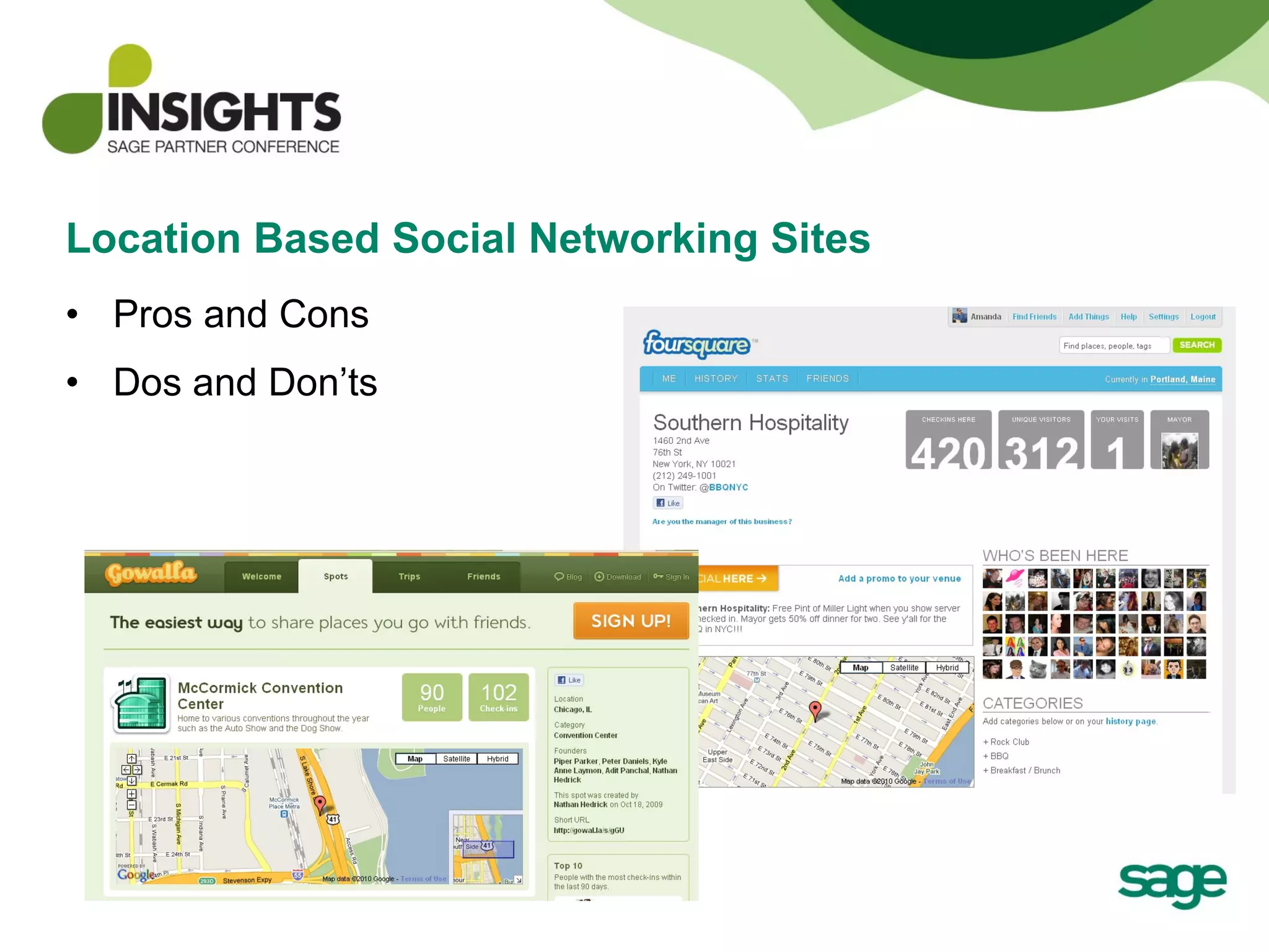 Location Based Social Networking Sites Pros and Cons Dos and Don’ts 