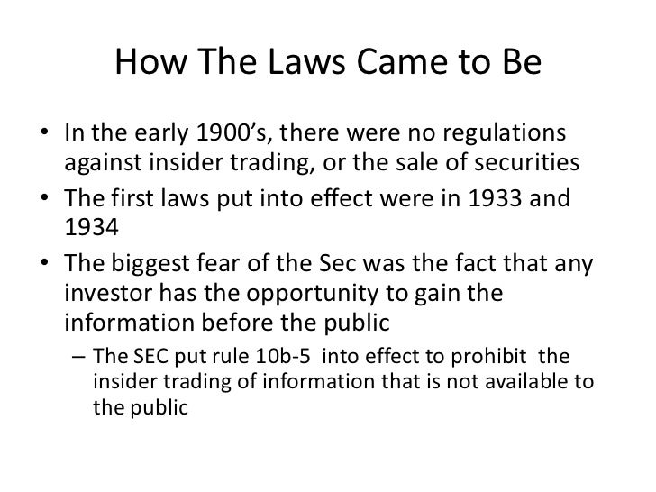 Insider trading dissertation image