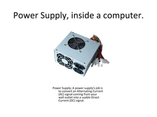 Insides Of A Computer | PPT