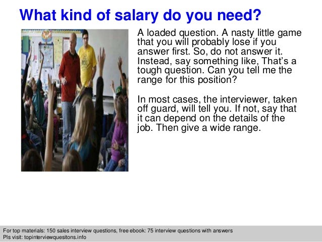 Inside sales representative interview questions and answers