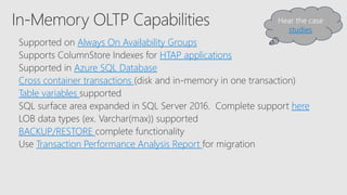 Inside sql server in memory oltp sql sat nyc 2017 | PPTX