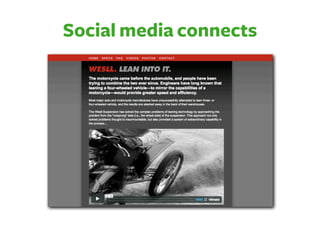 Social media connects