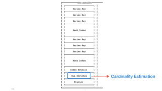 © 2017 InfluxData. All rights reserved.128
Cardinality Estimation
 