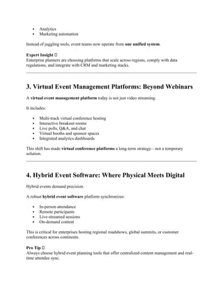 Inside the Rise of AI-Powered Event Management Software for Global ...