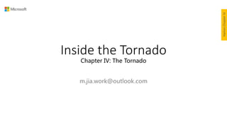 Inside the Tornado
Chapter IV: The Tornado
m.jia.work@outlook.com
HainanChapterIV
 