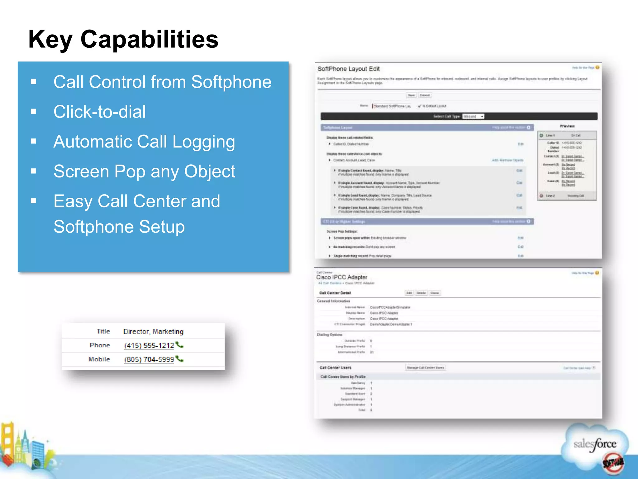 Service Cloud Console Use300 call center agents and 300 back office agentsOrder Management and Technical Operations representativesCases, Solutions, Service Requests, Skills, Feedback, My Tasks13K phone calls per month, 50K Web2Case/Email2Case