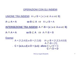 Insiemi e logica | PDF