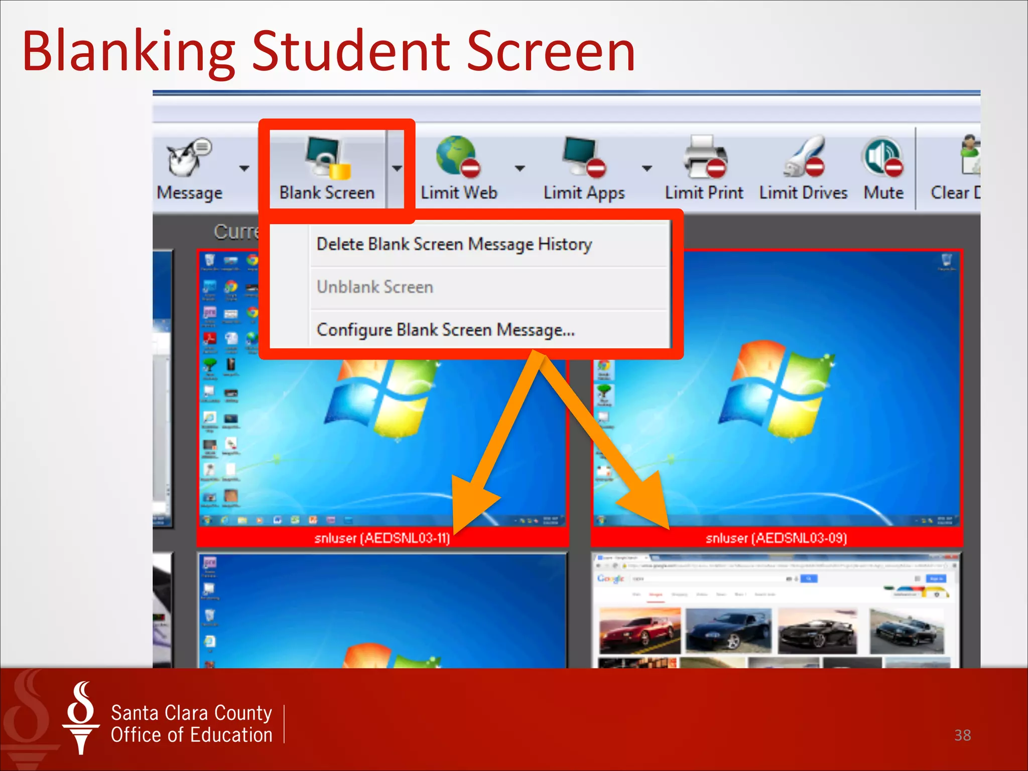 38
Sending	
  Student	
  Messages
 