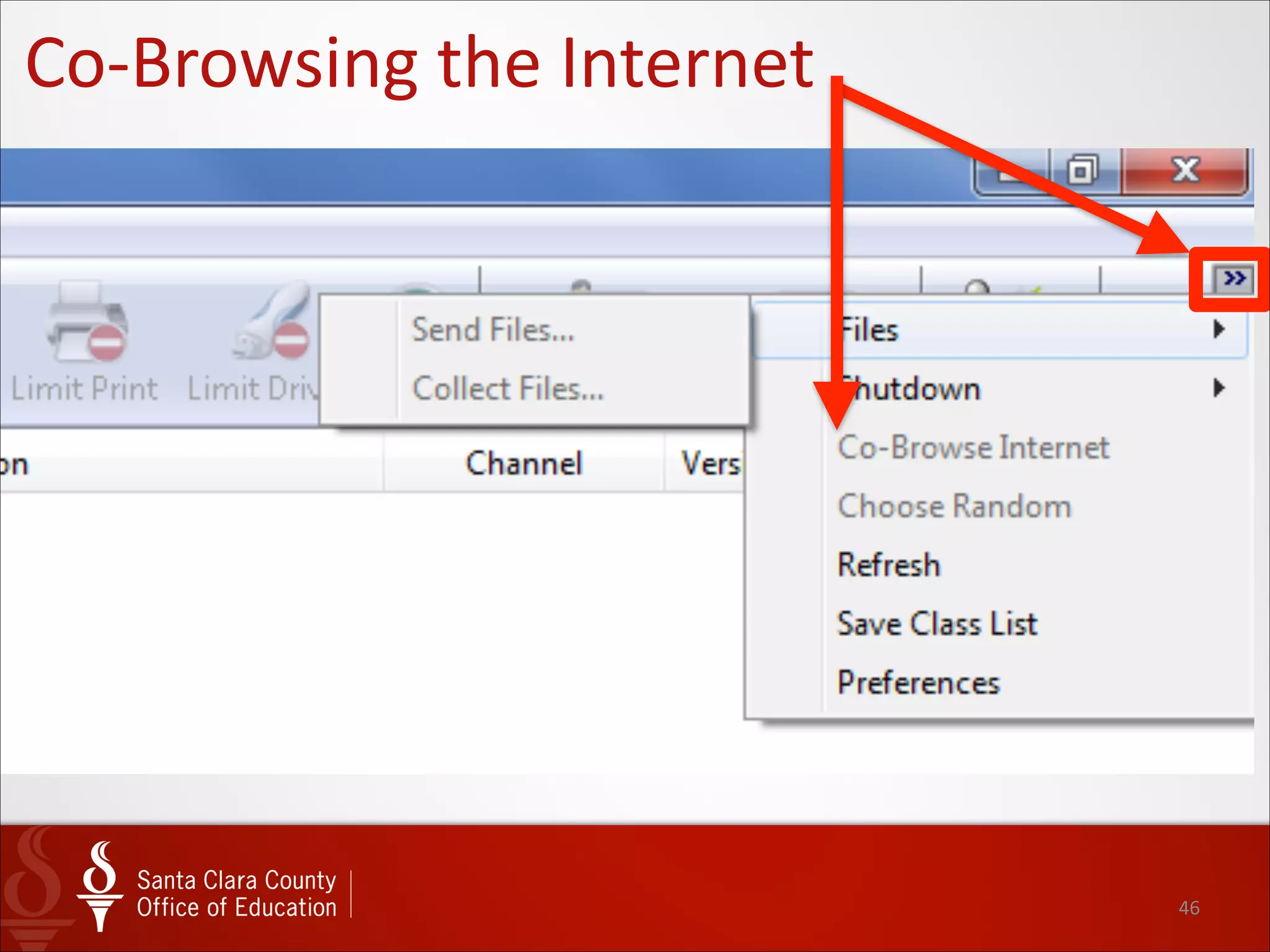46
Sending	
  Student	
  Files
 