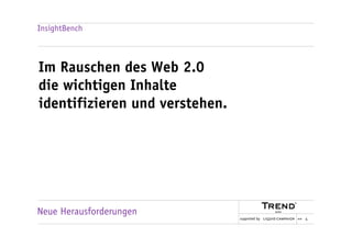 Social Media Analyse mit InsightBench