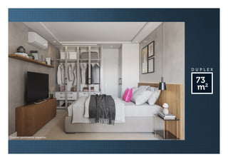 D U P L E X
73
m2
Duplex pavimento superior
 