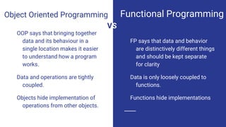 Insight into java 1.8, OOP VS FP | PPT