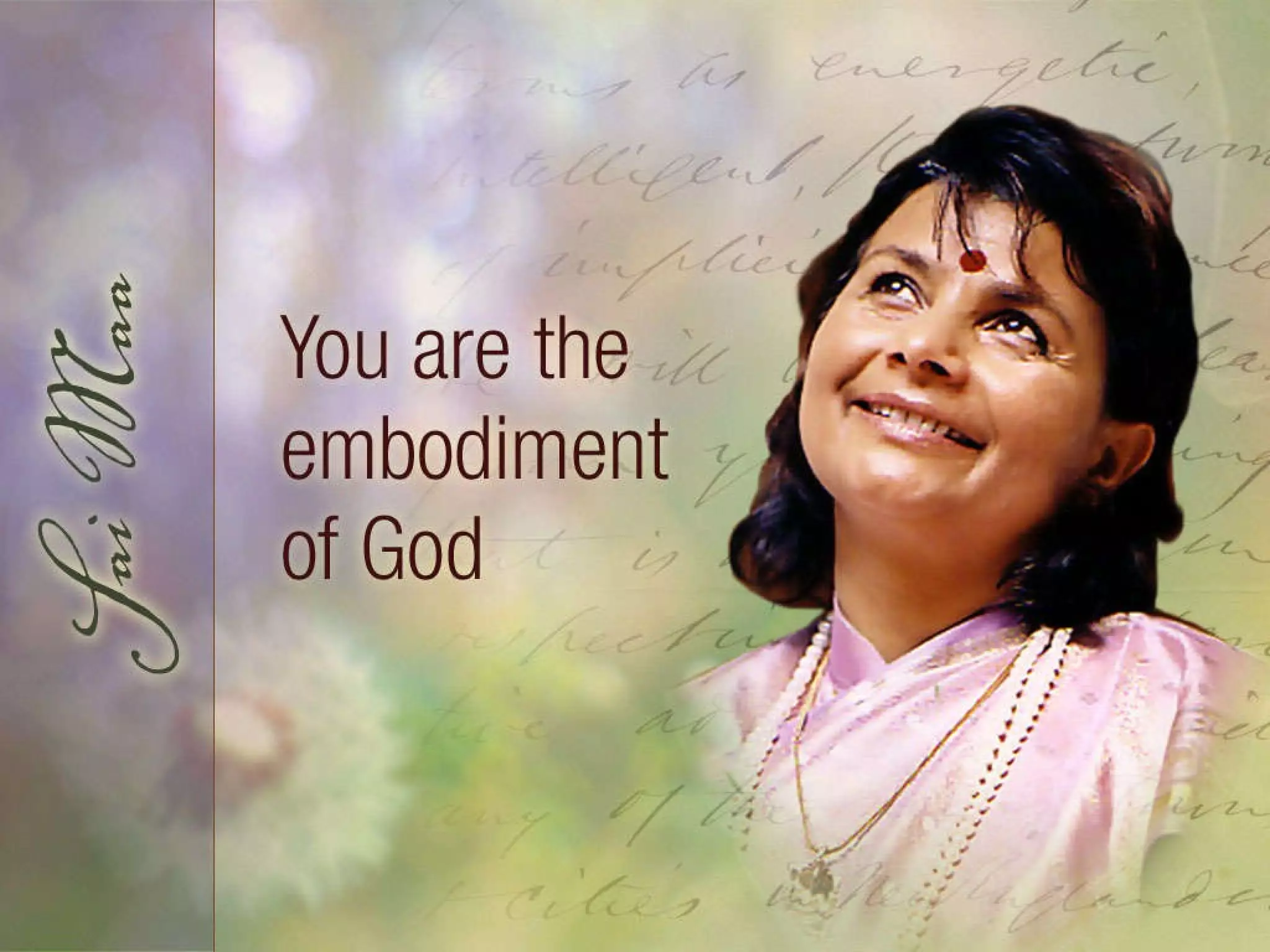 You are the embodiment of God: Tai Maa 
