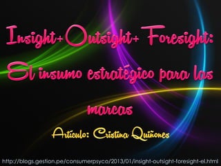 http://blogs.gestion.pe/consumerpsyco/2013/01/insight-outsight-foresight-el.html
 