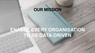 © 2019 Snowflake Computing Inc. All Rights Reserved 3
OUR MISSION
ENABLE EVERY ORGANISATION
TO BE DATA-DRIVEN
 