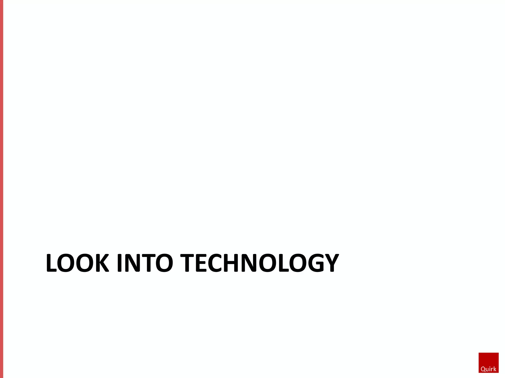 LOOK INTO TECHNOLOGY 
 