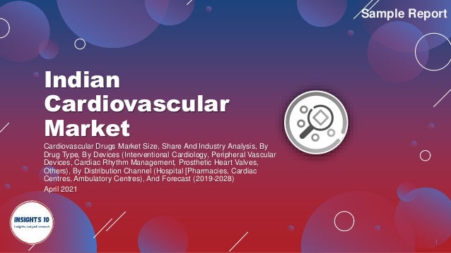 1
Indian
Cardiovascular
Market
Cardiovascular Drugs Market Size, Share And Industry Analysis, By
Drug Type, By Devices (Interventional Cardiology, Peripheral Vascular
Devices, Cardiac Rhythm Management, Prosthetic Heart Valves,
Others), By Distribution Channel (Hospital [Pharmacies, Cardiac
Centres, Ambulatory Centres), And Forecast (2019-2028)
April 2021
Sample Report
 